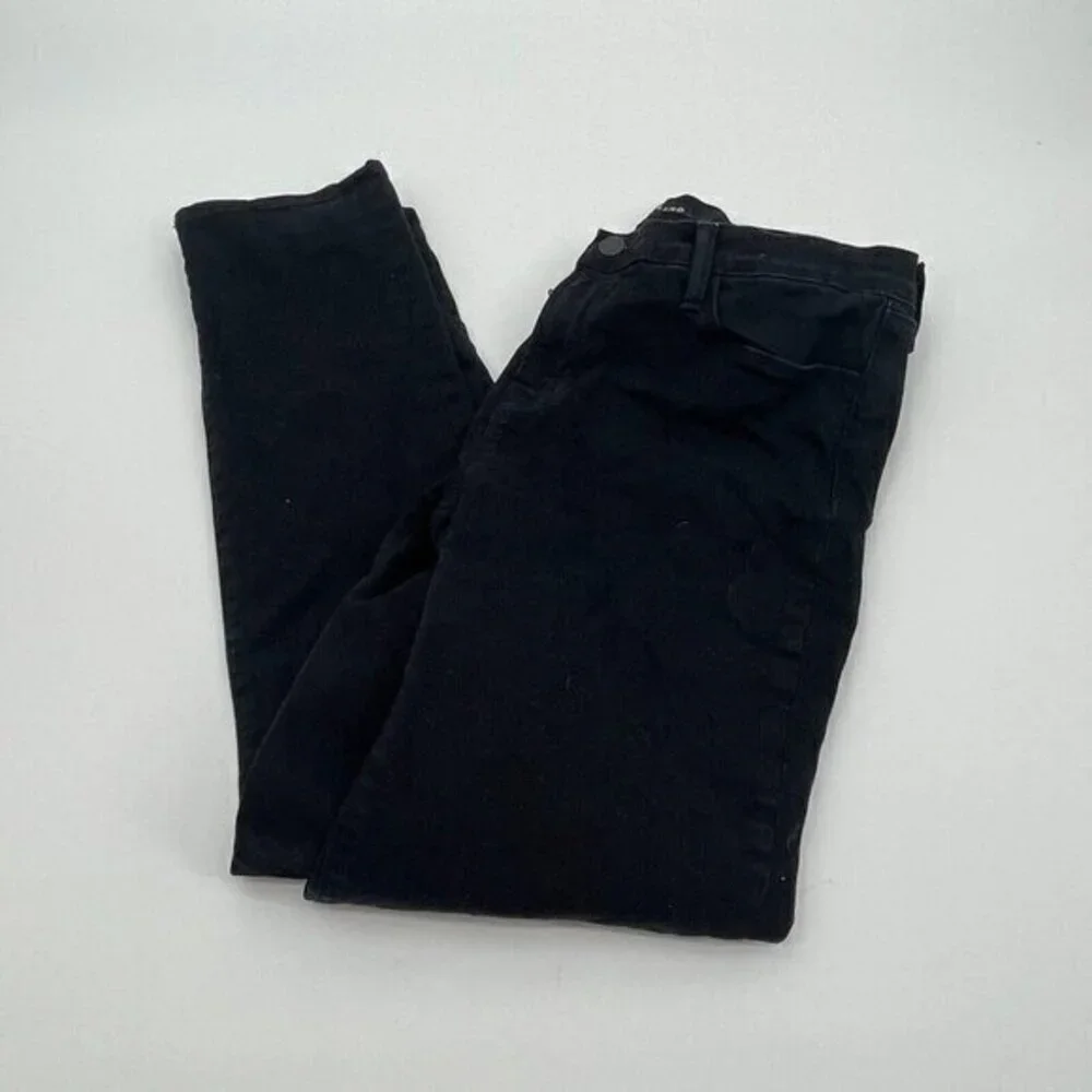 J Brand Womens Jeans 31 Skinny Leg Shadow Denim Black Casual Stretchy Comfort
